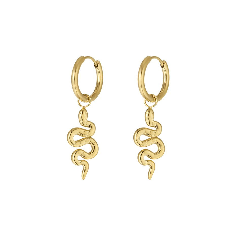 stainless-steel-gouden-oorbel-snake-2