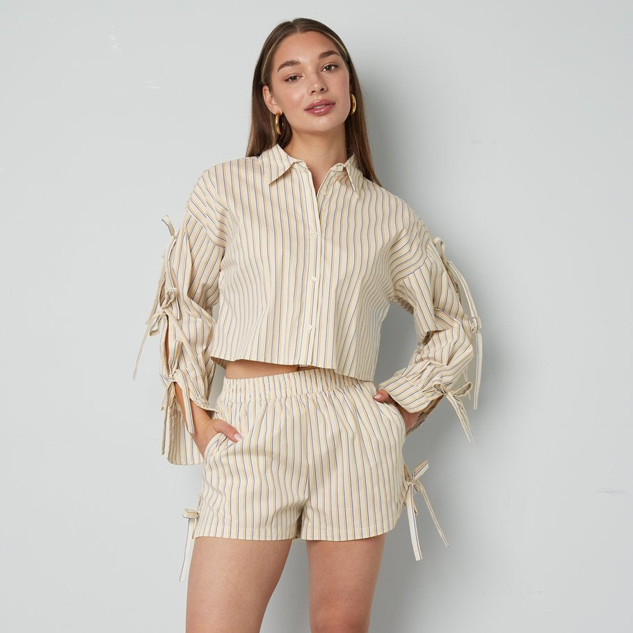 Gestreepte-blouse-geel-2