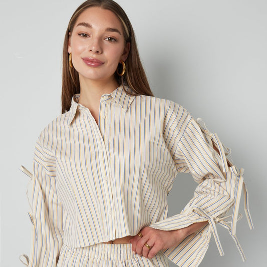 Gestreepte-blouse-geel