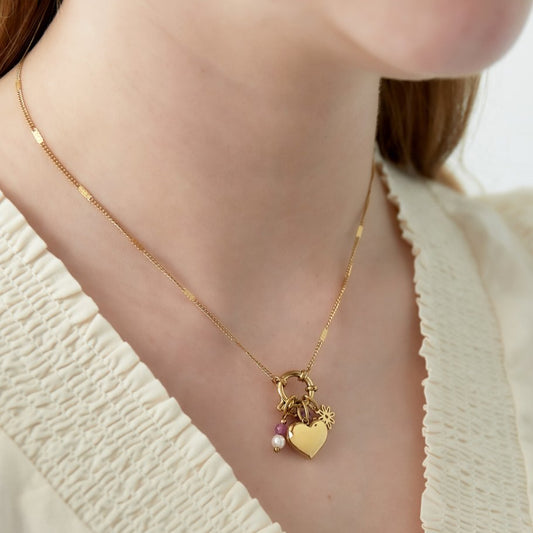 Hart-DIY-ketting