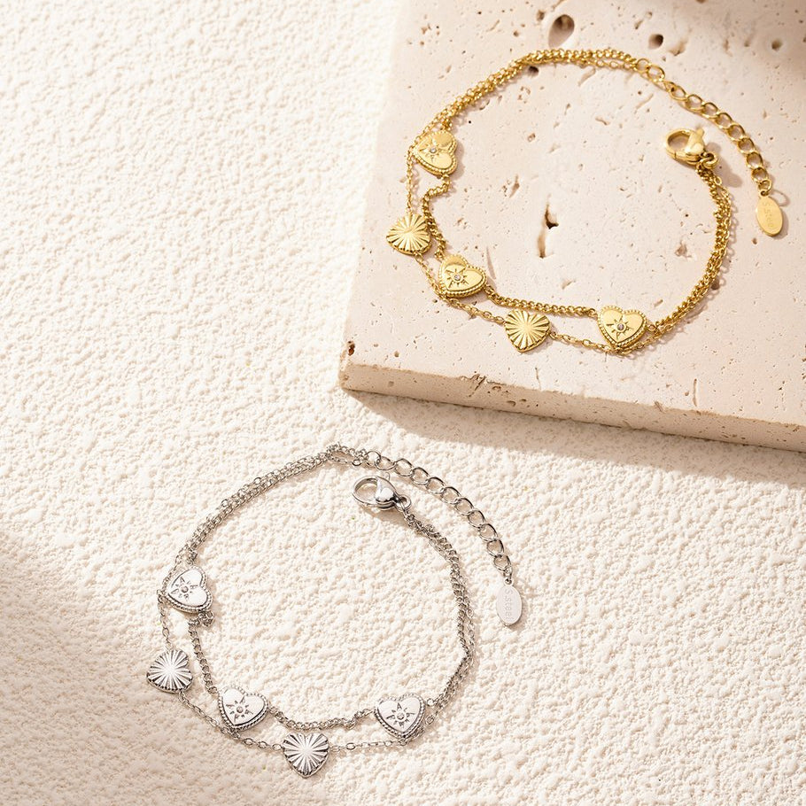 Love-armband-goud-zilver