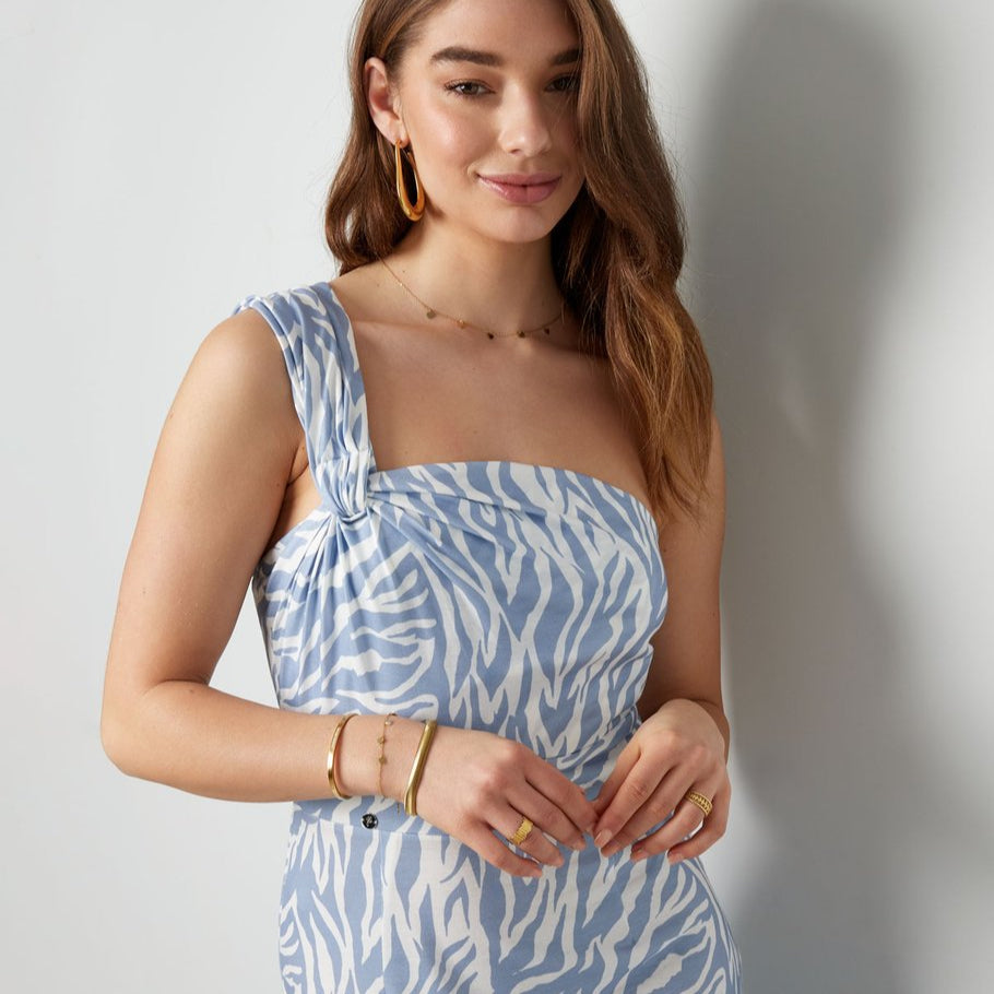 lange-jurk-zebra-blauw-2