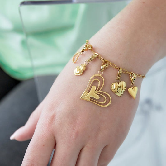 love-DIY-armband-goud