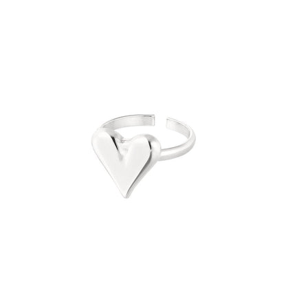 zilver-stainless-steel-ring-hart